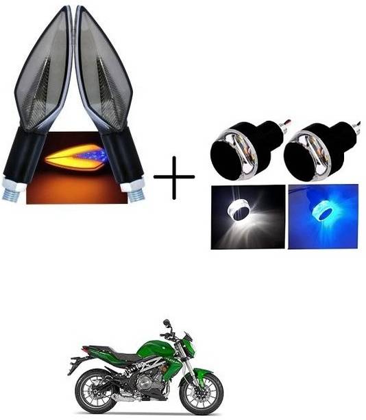 PECULIAR ZONE Front, Rear, Side LED Indicator Light for Bajaj, Hero, Honda, TVS, Suzuki, Universal For Bike Universal For Bike