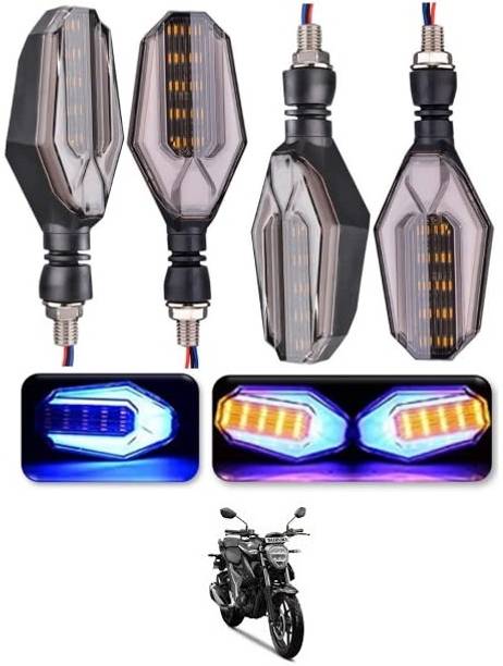 QUIRKY ZONE Front, Rear LED Indicator Light for Bajaj, Hero, Honda, TVS, Suzuki, Universal For Bike Universal For Bike