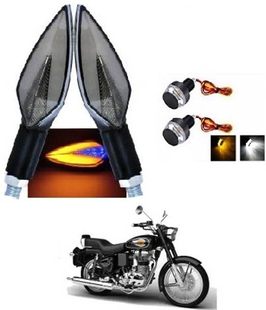 PECULIAR ZONE Front, Rear, Side LED Indicator Light for Bajaj, Hero, Honda, TVS, Suzuki, Universal For Bike Universal For Bike