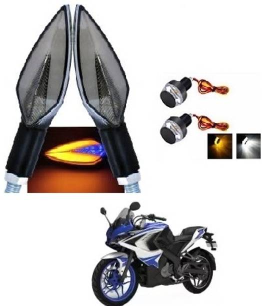 PECULIAR ZONE Front, Rear, Side LED Indicator Light for Bajaj, Hero, Honda, TVS, Suzuki, Universal For Bike Universal For Bike