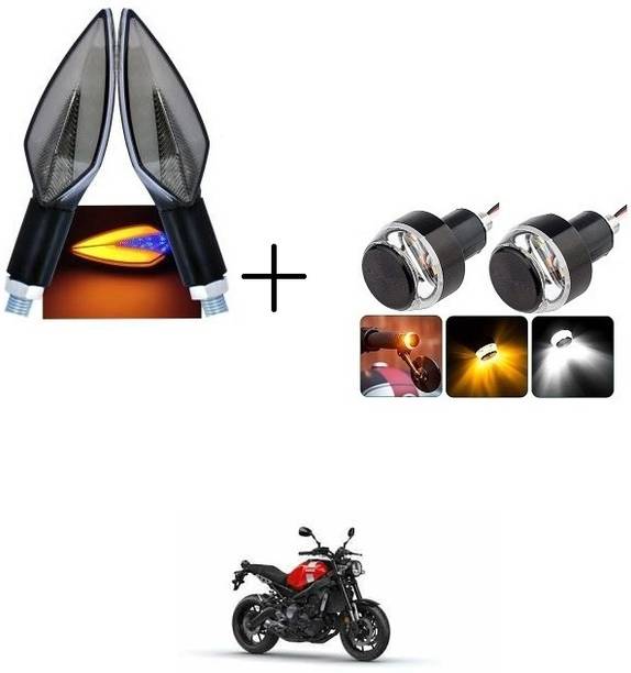 PECULIAR ZONE Front, Rear, Side LED Indicator Light for Bajaj, Hero, Honda, TVS, Suzuki, Universal For Bike Universal For Bike