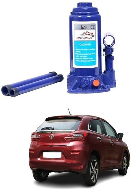 AuTO ADDiCT 3 TON HYDRAULIC BOTTLE JACK FOR TOYOTA GLANZA FACELIFT (2022-PRESENT) Vehicle Jack