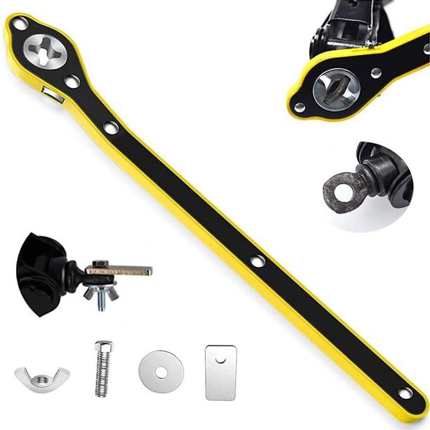 SHARUJA Car Jack Ratchet Wrench |360 forward and reverse knob Labor-Saving design Vehicle Jack