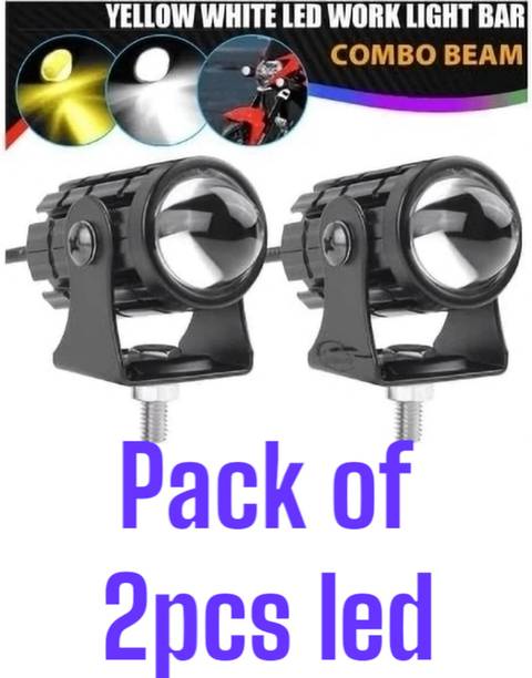 Anaisha Enterprises Bike Led Light Headlight Bulb Motorcycle Fog Lamps Mini Driving Lights Fog Lamp Motorbike LED (12 V, 40 W)