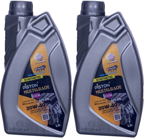 piston 20W-40 API SN Full-Synthetic Engine Oil