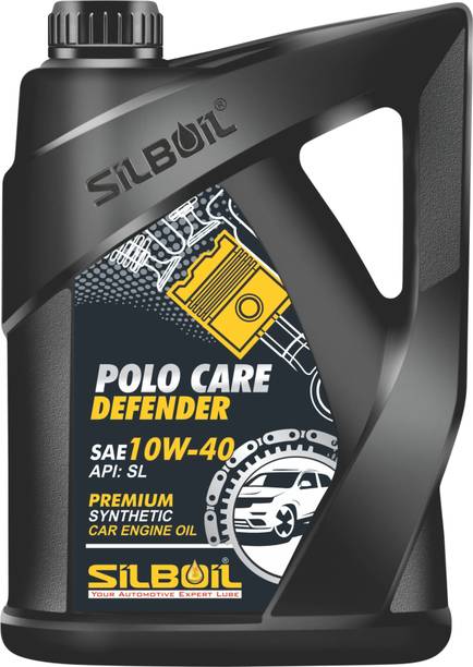 SILBOIL POLO CARE-DEFENDER SAE 10W-40 ( API: SL Certified ) Premium Full-Synthetic Engine Oil