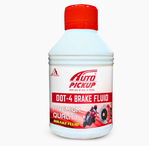 AUTO PICKUP Premium DOT-4 Brake Fluid For Bike / Cars 100 ML Automobiles Break Fluid oil Brake Oil