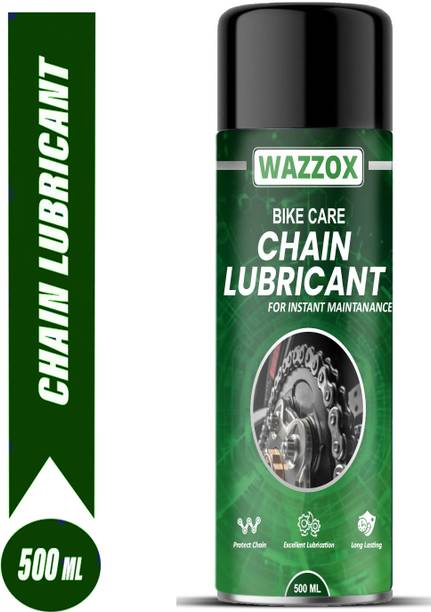 WAZZOX Bike Chain Lube Lubricant Spray For All Chain Type | Lubrication | Rust protection Prevent Chain Breakage Chain Oil