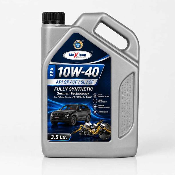 Mexican MEX API/SN 10W-40 . FULLY SYNTHETIC ENGINE OIL Full-Synthetic Engine Oil