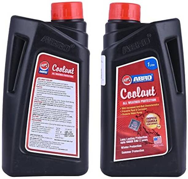 ABRO EC-554-CR-2 Tropical Formula Engine Coolant for Petrol & Diesel Cars, Conventional Engine Oil
