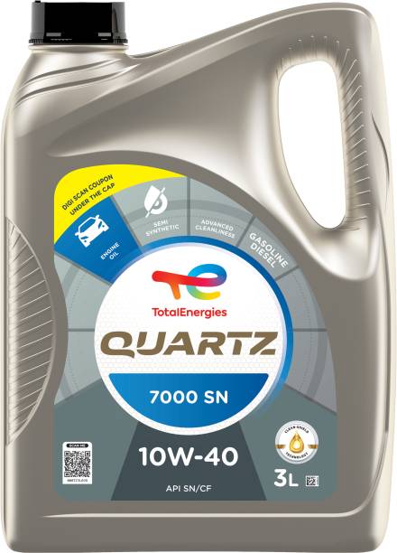 Total Energies Quartz 7000 10W-40 Synthetic Blend Engine Oil