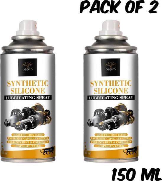 SAPI'S SapiS Synthetic silicone Lubricant Spray 300ml pack of 2 Sapi'S Synthetic silicone Lubricant spray Brake Oil