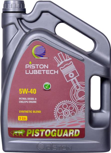 piston 5W-40 For Petrol, Diesel & CNG Engines Synthetic Blend Engine Oil