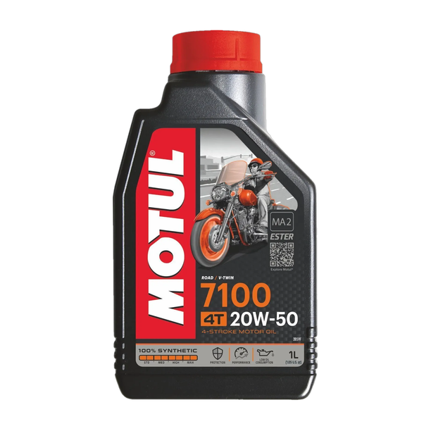 MOTUL 7100 4T 20W-50Ester core 100% Ester Full-Syntheti...