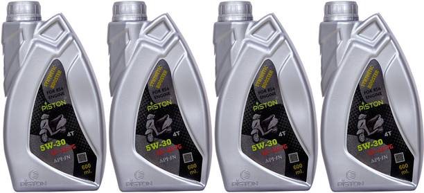 piston 5W-30 4T API SN For BS6 Scooter Full-Synthetic Engine Oil