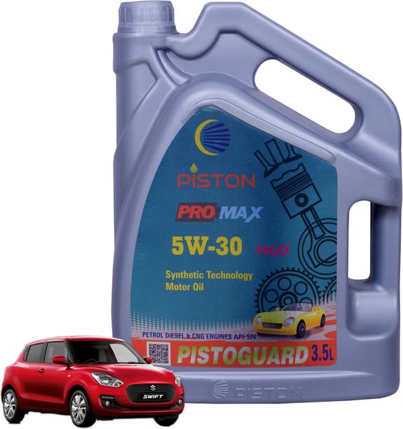 piston 5W-30 MGO API SN For Maruti Suzuki Swift PIST0001 सिंथेटिक ब्लेंड इंजन ऑइल