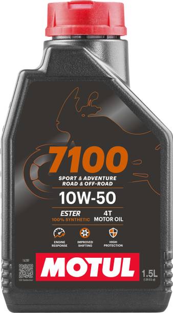 MOTUL 7100 4T 10W-50Ester core 10W-50 100% Ester Full-Synthetic Engine Oil
