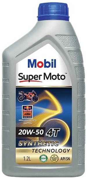 MOBIL Super Moto 20W-50 Conventional Engine Oil