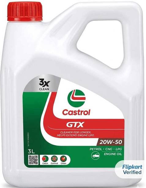 Castrol GTX 20W-50 CASTROL GTX 20W-50 मिनरल इंजन ऑइल