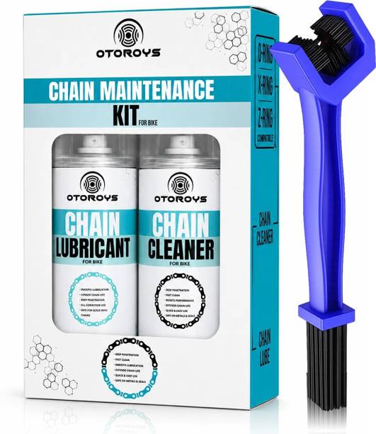 Otoroys Bike Chain Lubricant and Chain Cleaner Spray With Cleaning Brush For चेन ऑइल