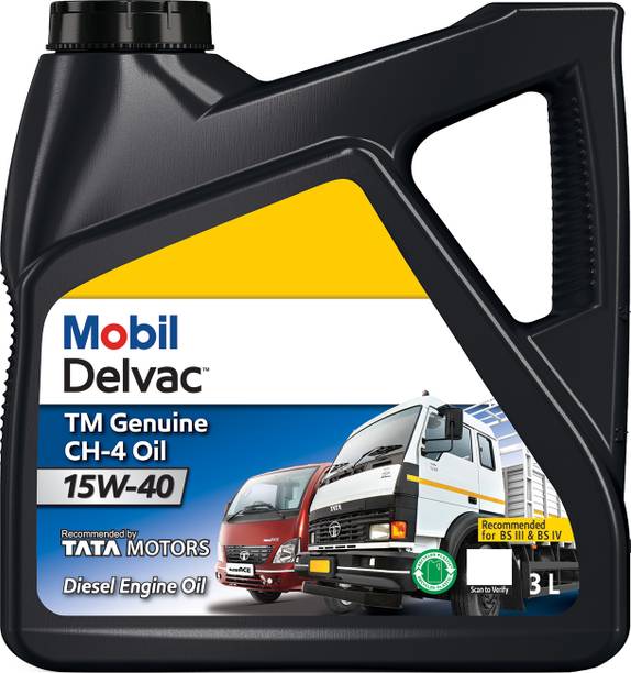 MOBIL Delvac TM Genuine CH-4 15W-40 Heavy Duty Engine Oil