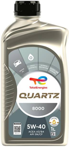 Total Energies Quartz 8000 5W-40 Full-Synthetic Engine Oil