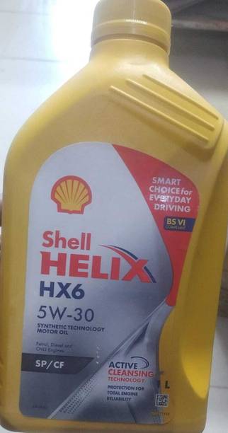 Shell Helix HX6- 5W30 Semi Synthetic Shell Helix 5W30 Semi Synthetic Synthetic Blend Engine Oil