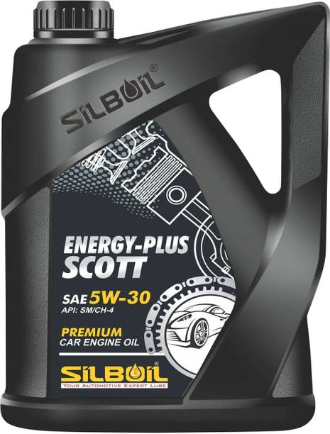 SILBOIL ENERGY PLUS SCOTT SAE 5W-30 ( API: SM/CH-4 Cetified ) Premium हाई परफॉरमेंस इंजन ऑइल