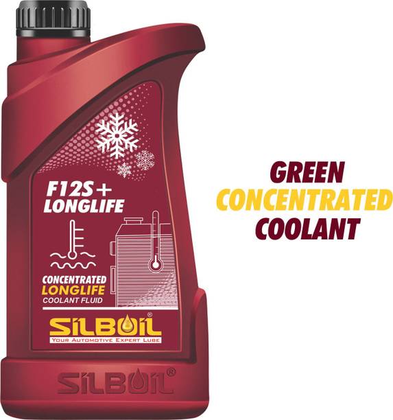 SILBOIL GREEN F12S+ LONGLIFE ANTIFREEZE | Concentrated (1:4) Formula with Advanced Deep-Cool Technology कूलैंट