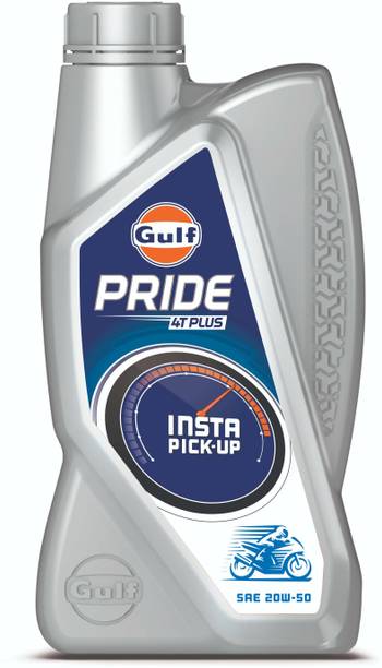 Gulf Pride 20W-50 2 Wheeler Bike High Performance Engine Oil