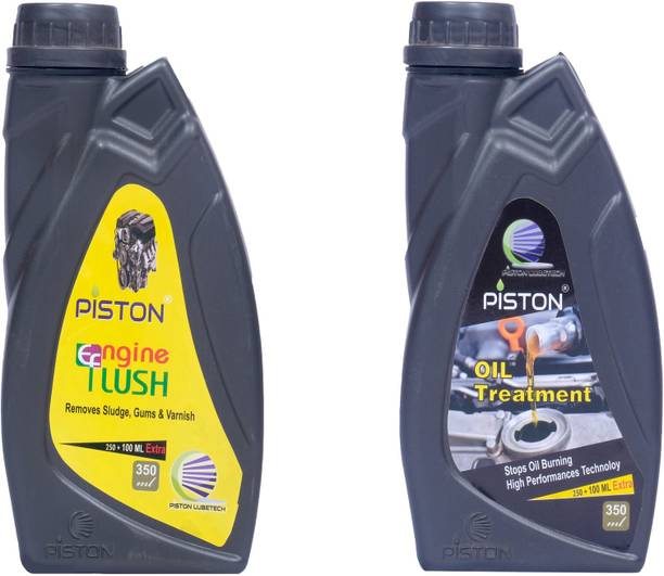 piston Oil Treatment + Engine Flush For All Car & All Bike Oil Flush and Treatment