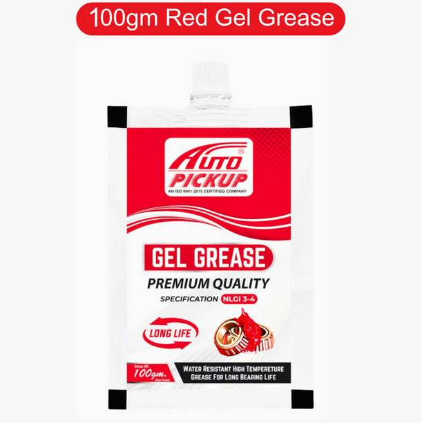 AUTO PICKUP Premium Quality 100gm Automotive Long Life NLGI-3,4 Wheel Bearing Red Gel Grease