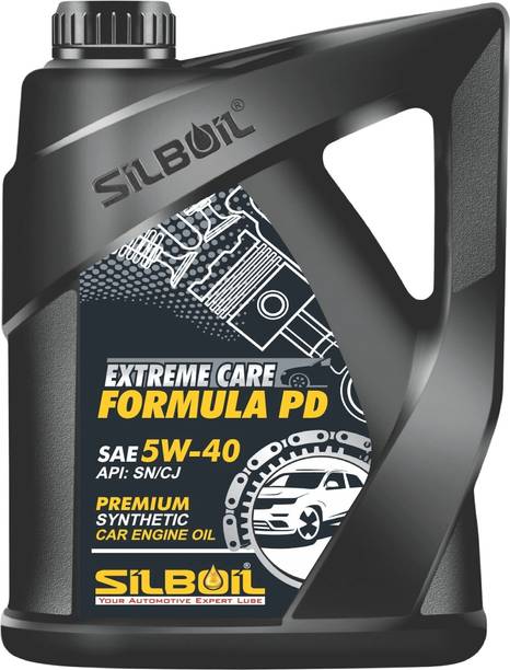 SILBOIL EXTREME CARE FORMULA PD SAE 5W-40 ( API: SN/CJ-4 Certified ) Premium Full-Synthetic Engine Oil