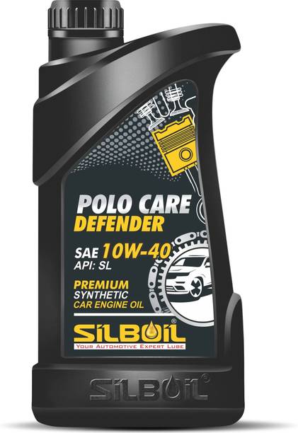 SILBOIL POLO CARE-DEFENDER SAE 10W-40 ( API: SL Certified ) Premium सिंथेटिक ब्लेंड इंजन ऑइल