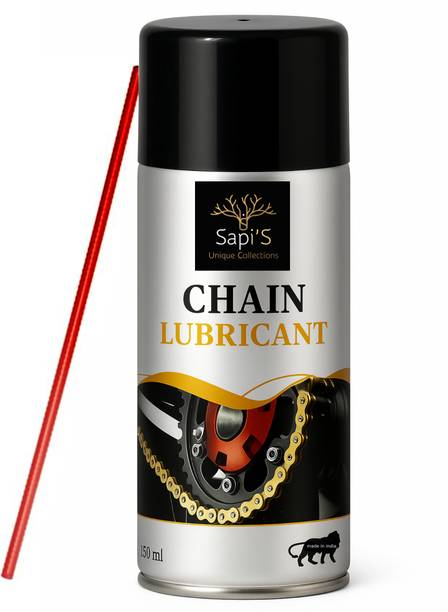 SAPI'S Chain Lubricant, Chain Lube for All Type of Bikes and Cycles chains, Pure Silicone for Long Lasting Your Chain, 150 ML Pack of 1 Chain Lube 150 ML Chain Oil
