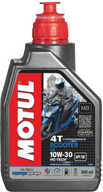 MOTUL Scooter LE 4T 10W-30HC-TECH Scooter LE 4T 10W-30 HC-TECH Mineral Engine Oil