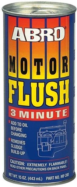 ABRO MF-390 (0.443 L) Motor Flush(MF) Synthetic Blend Engine Oil