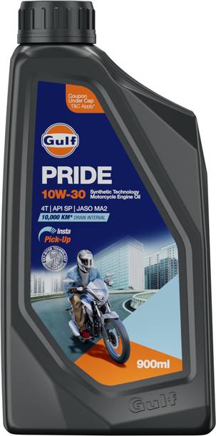 Gulf Pride 10W-30 2 Wheeler Bike High Performance Engine Oil
