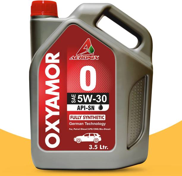 Aeronix OXYAMOR 5W-30 API-SN Advance Engine oil to make your engine smooth and high - efficient High-Mileage Engine Oil