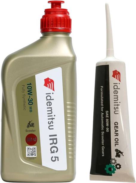 MOTUL IRG5 5W30 MA2 Engine oil For Scooter (600ml) With Gear 80w90 120ml Combo 10w30 Full-Synthetic Engine Oil