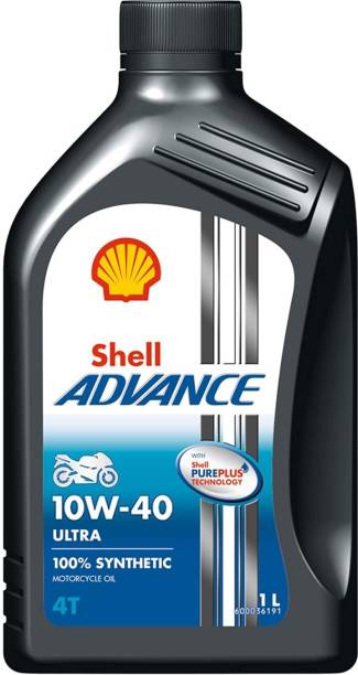 Shell Advance Ultra 4T 10W-40 API SN Motorbike Full-Synthetic Engine Oil