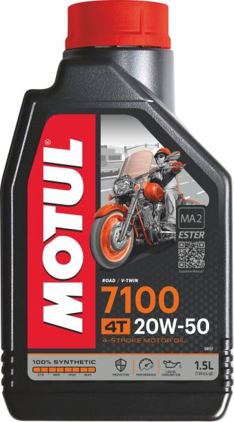 MOTUL 7100 4T 20W-50Ester core 100% Ester Full-Synthetic Engine Oil