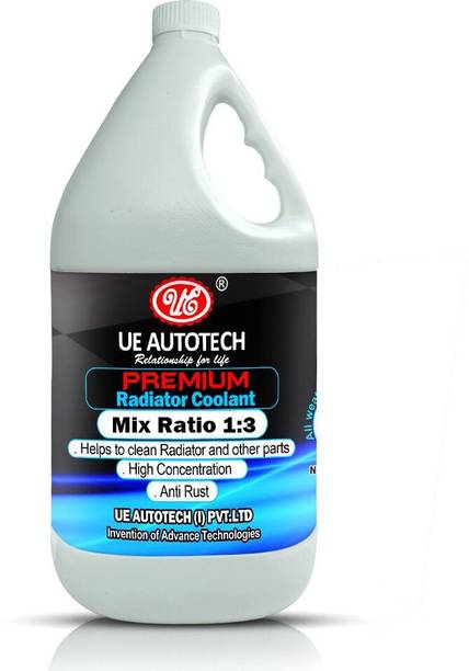 UE Premium Car Radiator Coolant Concentrate Blue- 5 L | Mix Ratio 1:3 | Coolant Blue