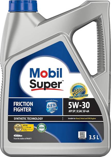 MOBIL Super 1000 5W-30 Multigrade Synthetic Blend Engine Oil