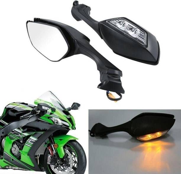 Vagary Manual Rear View Mirror For KTM, Suzuki, Yamaha, Honda, BMW, Hero Universal For Bike