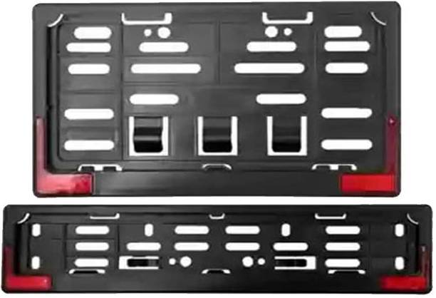 Vagary Bike Number Plate Frame with Reflector (Stander Size For All Bikes) _158 Bike Number Plate