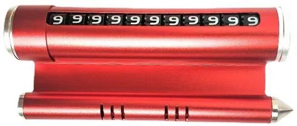 BAWALY Automobile Temporary Car Parking Card Phone Number Card Plate Car Number Plate