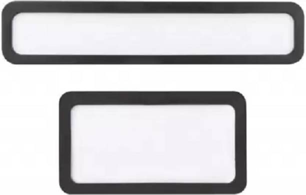 Redtize TYHFB number plate frame Cover Bike Number Plate (Plastic 20 cm x 10 cm) Bike Number Plate