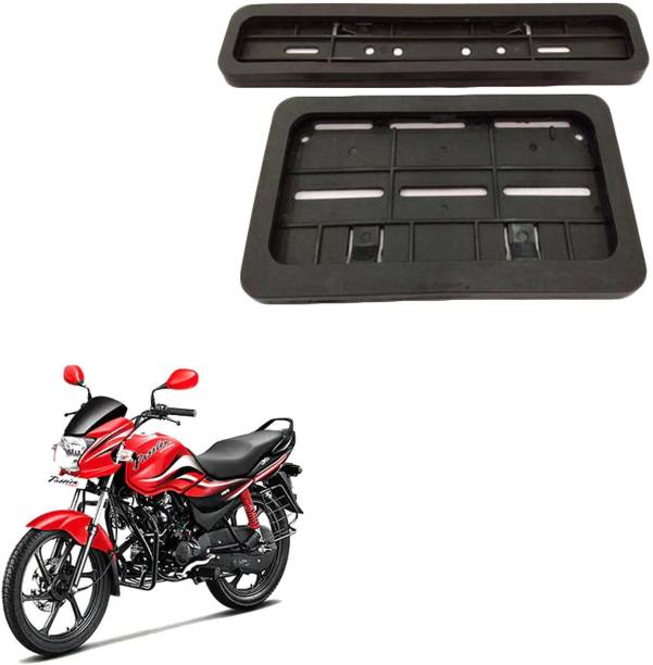 Huims Universal Bike Number plate Frame passion pro Bike Number Plate
