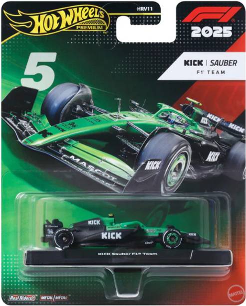 HOT WHEELS Premium Kick Sauber F1 Team 1:64 Scale Die Cast Car Collectible